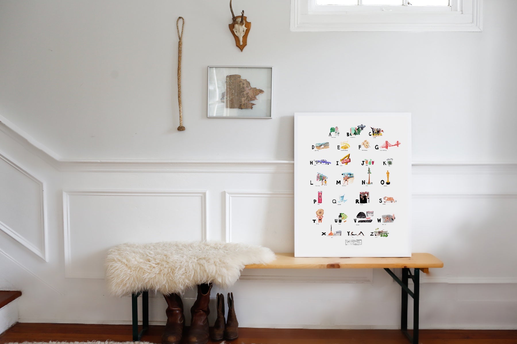 California ABC Print Limited Edition – The Letters NYC