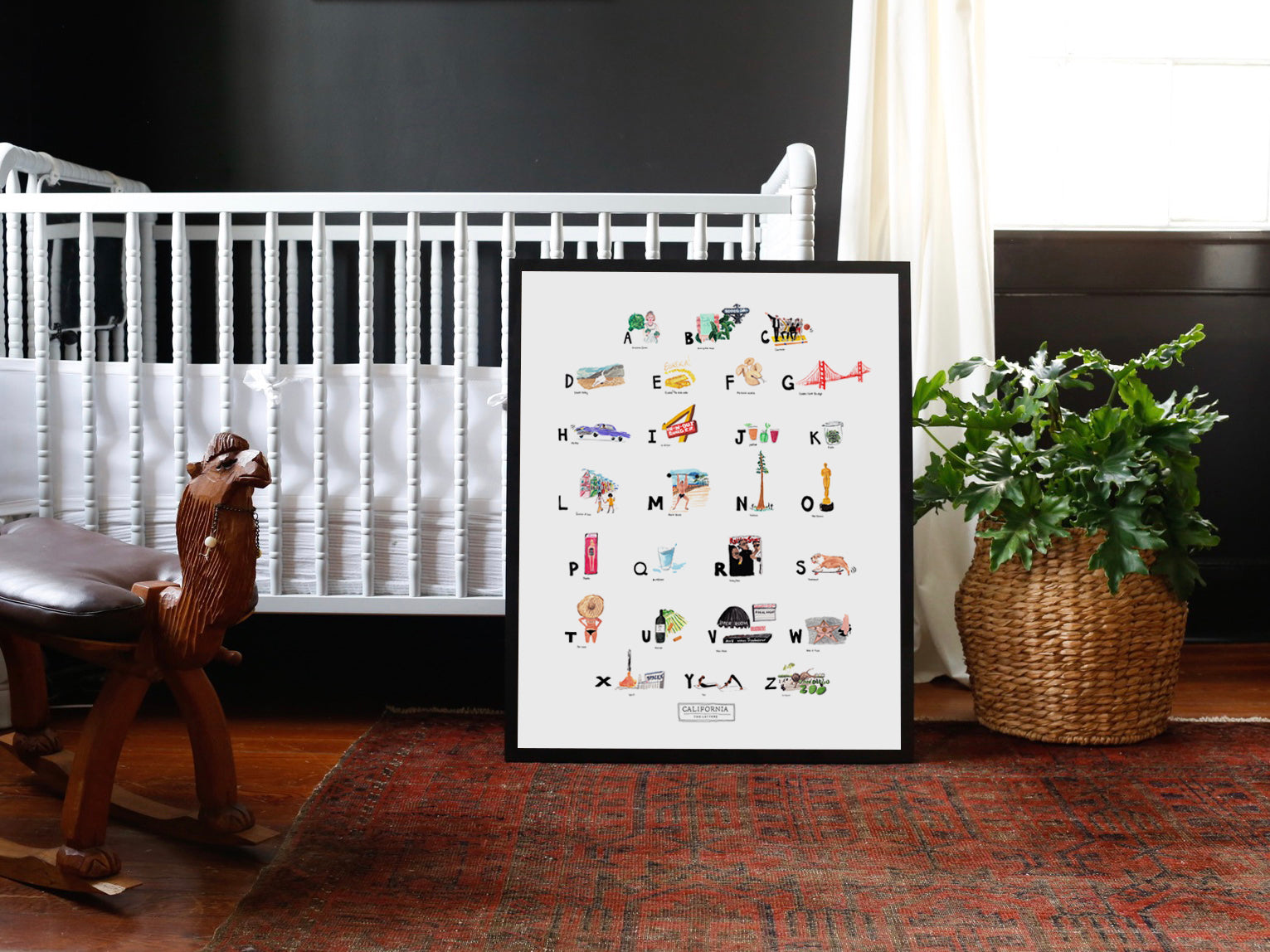 California ABC Print Limited Edition – The Letters NYC