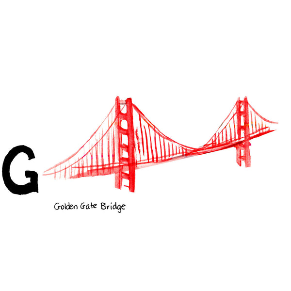 California ABC Print Limited Edition – The Letters NYC