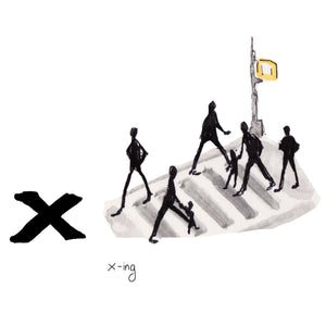 X is for X-ing. There are over 2,000 crossings, tunnels and bridges, connecting the boroughs. 