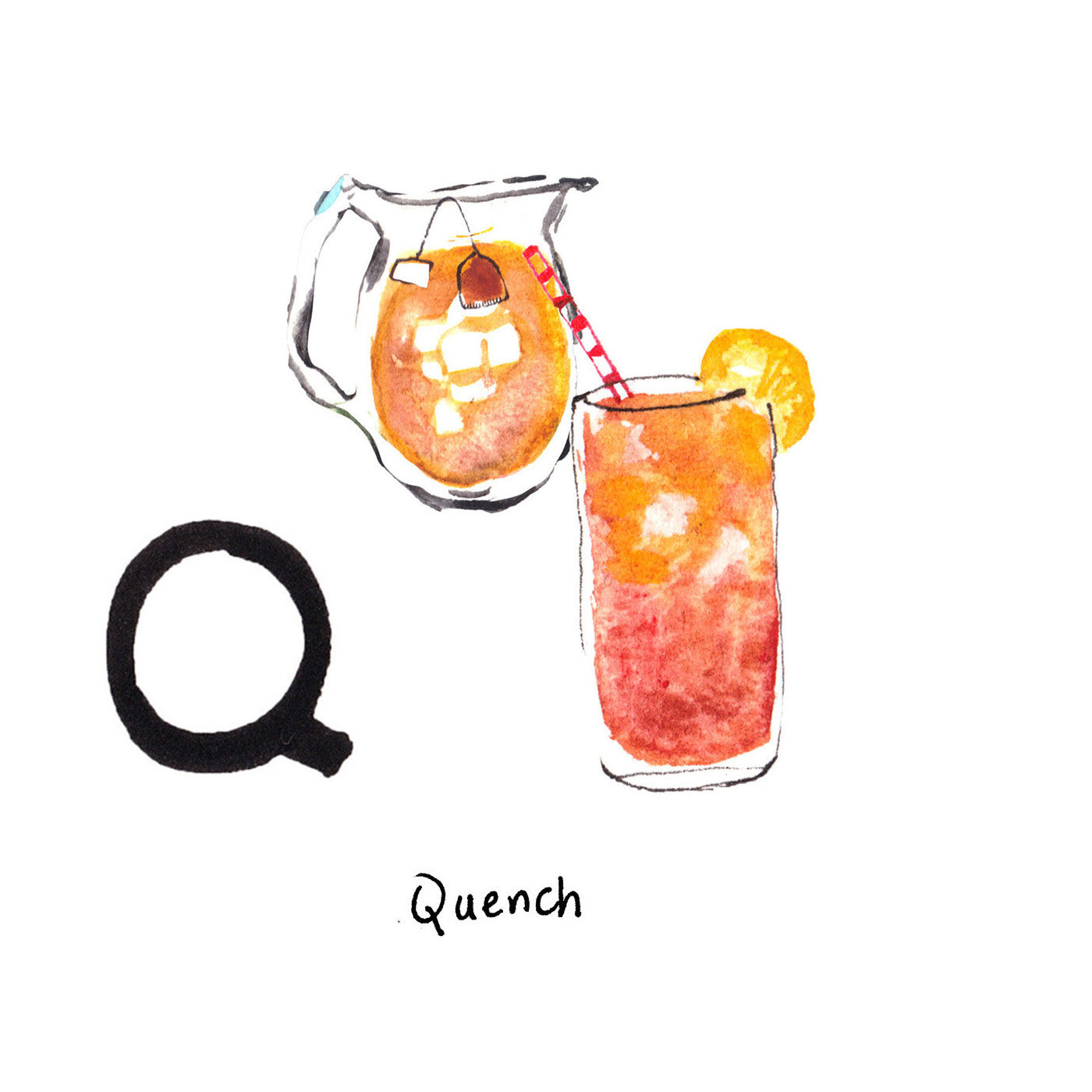 Q is for Quench. Sweet tea is deeply rooted in the culture of South Carolina. It is the home of the first tea plants in the country, and it is also the birthplace of sweet tea. 